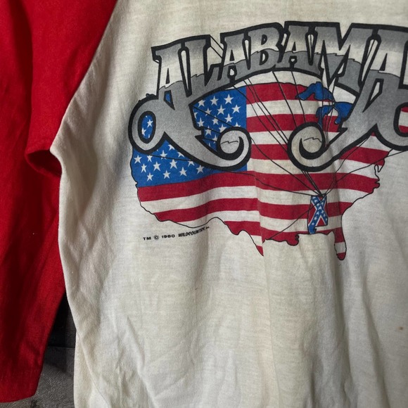 SOLD VTG 1980 Alabama Music Tour Small - Picture 2 of 4